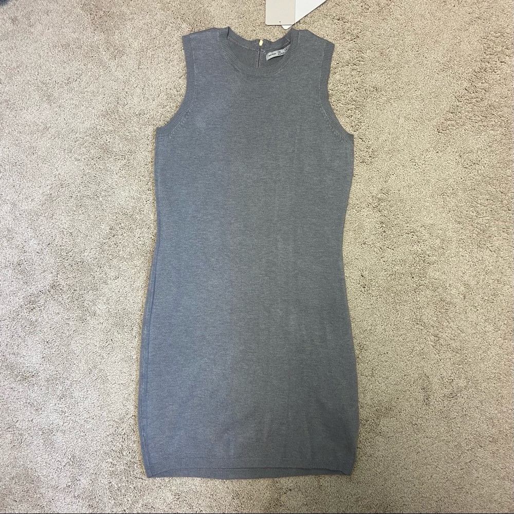 NWT Zara Gray Knit Dress